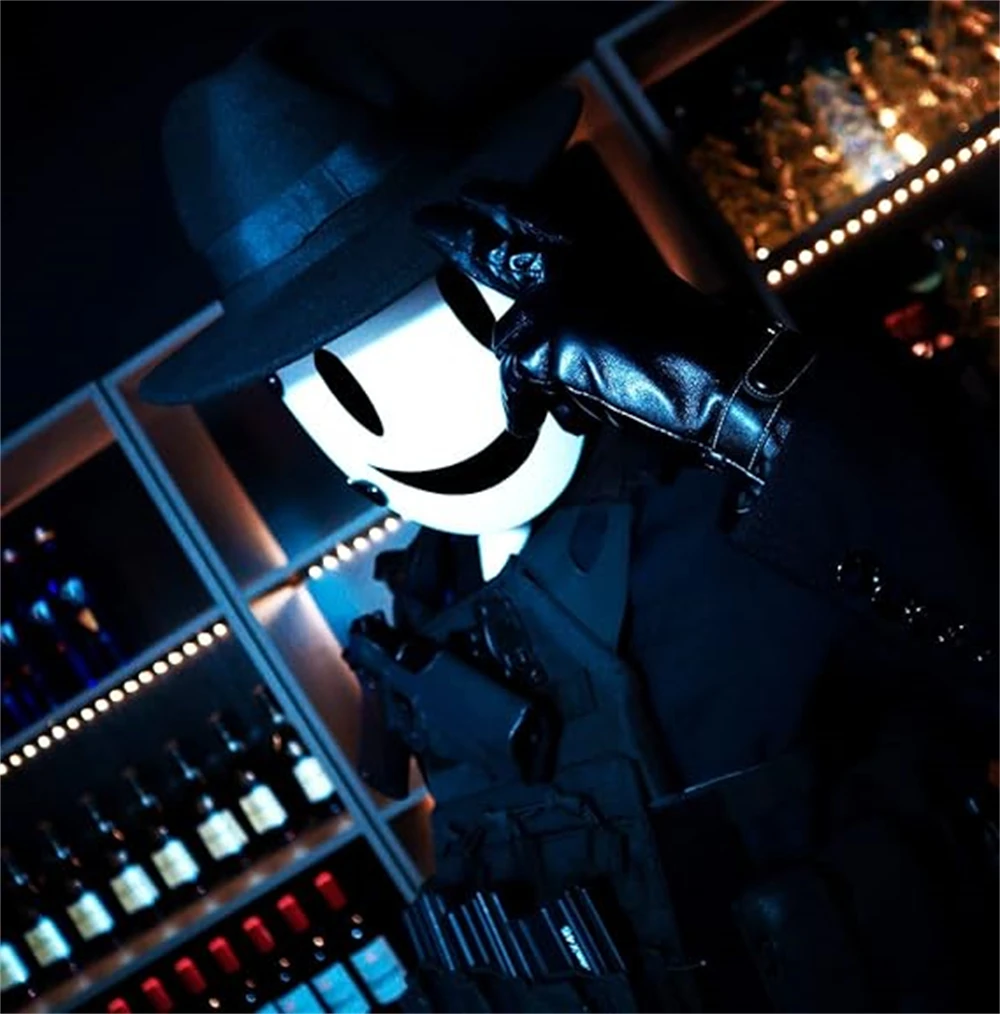 Японские высокие маски вторжения Ангел косплей Снайпер тенкуу Shinpan белая улыбка