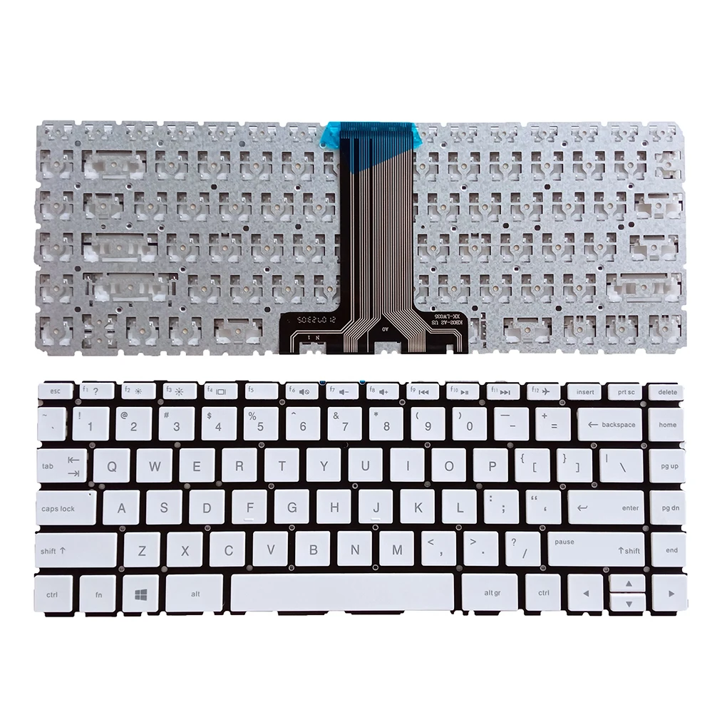 

Keyboard Clear Spacing Input Apparatus Replacement for HP Pavilion 14-BS