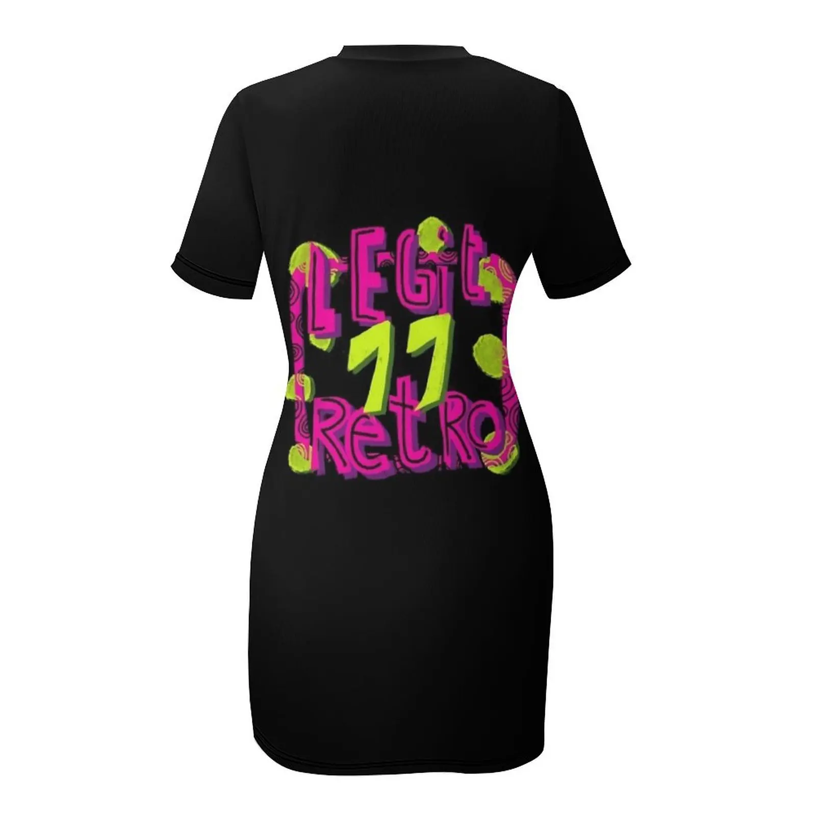 Шикарное и элегантное вечернее платье Legit в стиле ретро с коротким рукавом 77