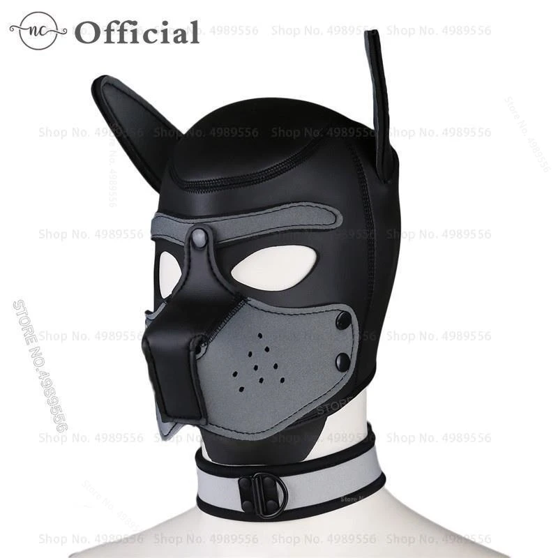 Эротические игры комбо для пар маска БДСМ-собак секс-игрушки взрослых секс-шоп