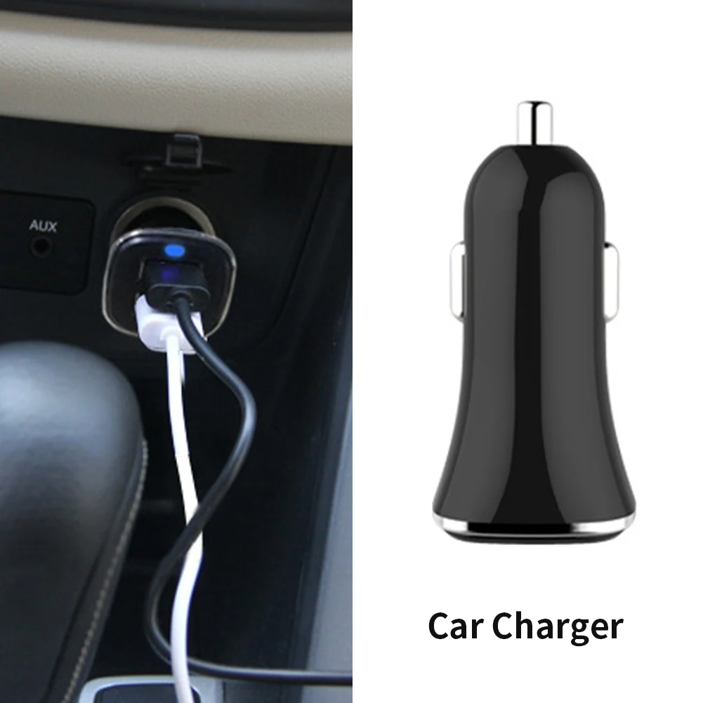 Универсальный адаптер ABS авто 12 В 24 автомобильное зарядное устройство 5 2 4 А