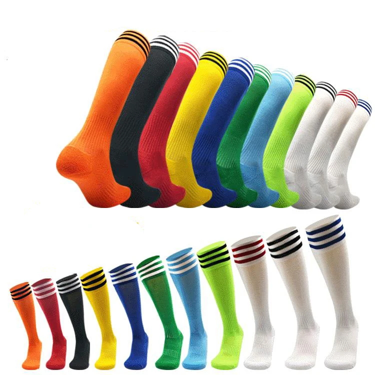 Thickening football sock adult football basketball soccer fitness futsal their antiskid breathable absorbent sports stockings
