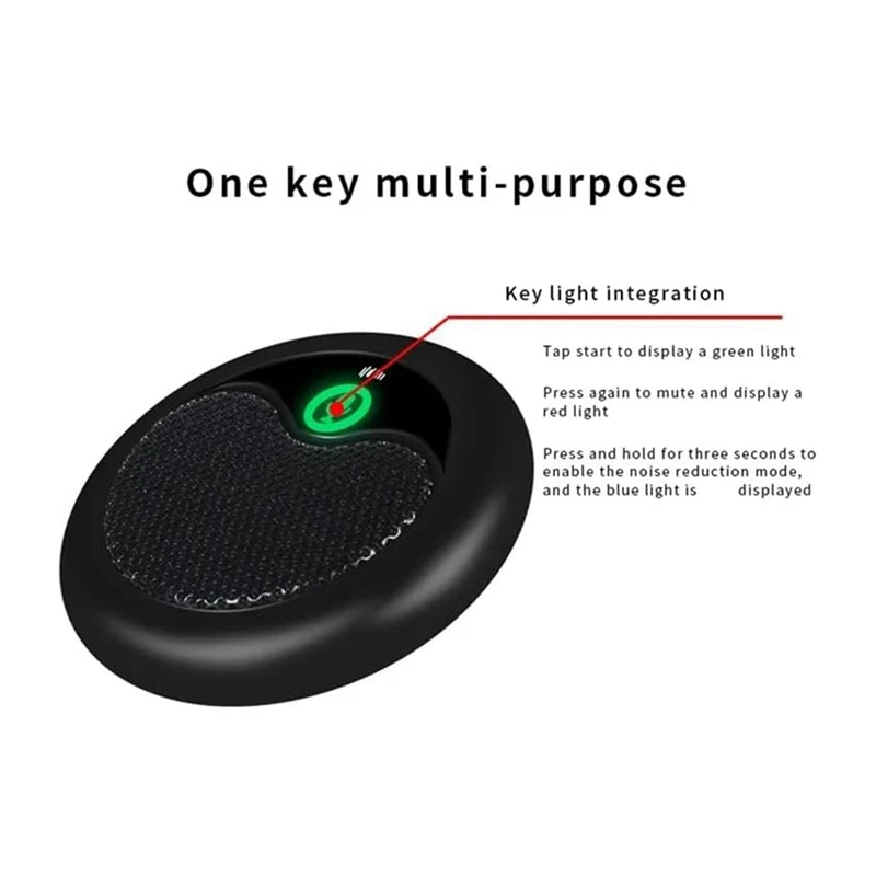 USB-микрофон для видеоконференций всенаправленный конденсаторный микрофон ПК