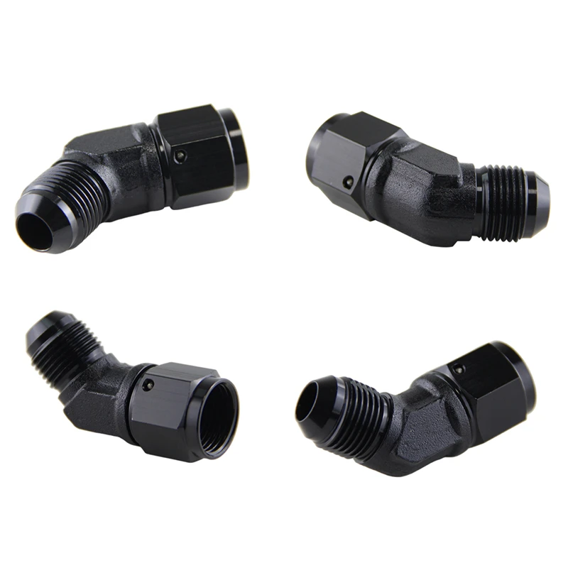 

4 шт., адаптер для шланга с углом поворота 45 градусов