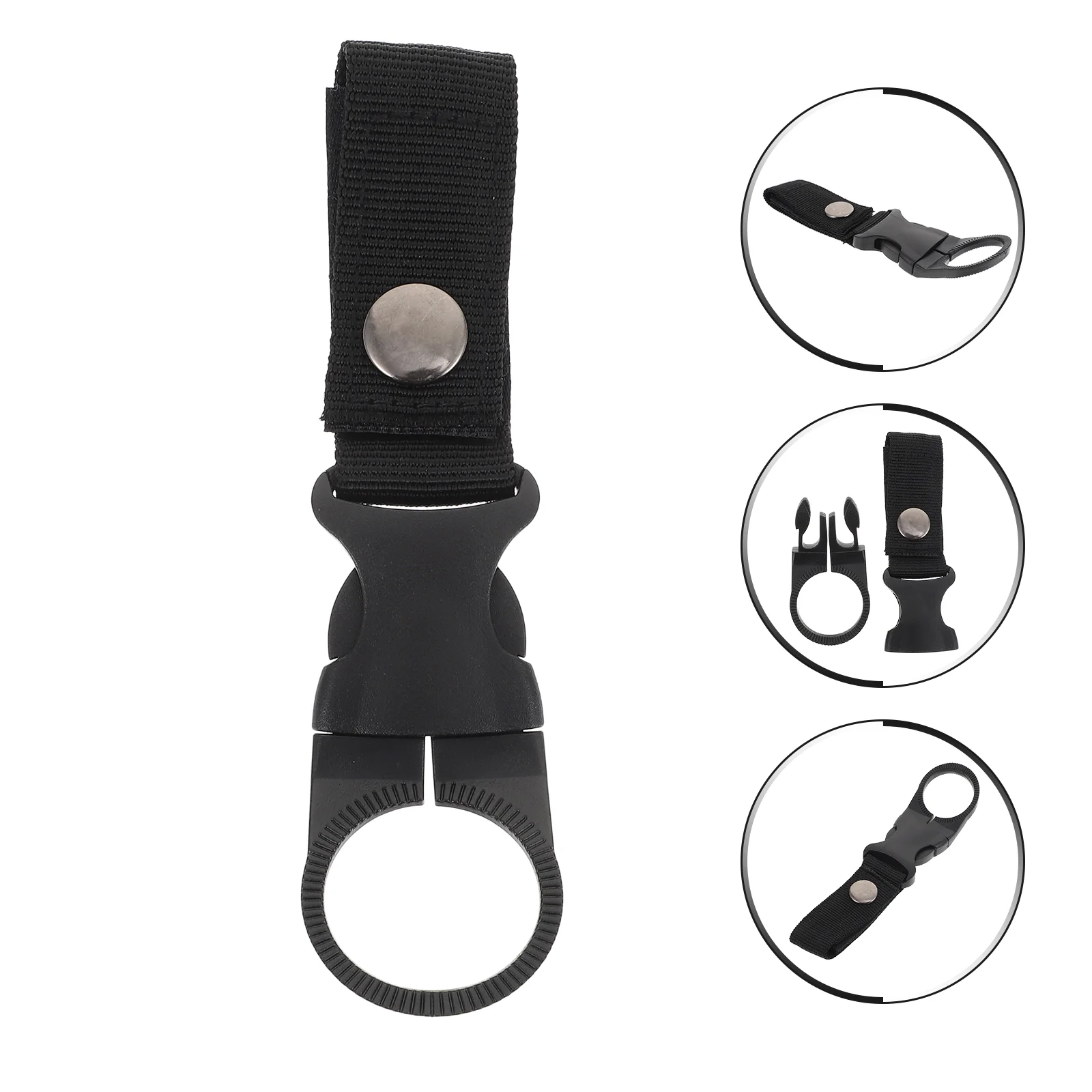 

3PCS Multi-functional Climbing Kettle Carrying Buckles Climbing Button Carabiners