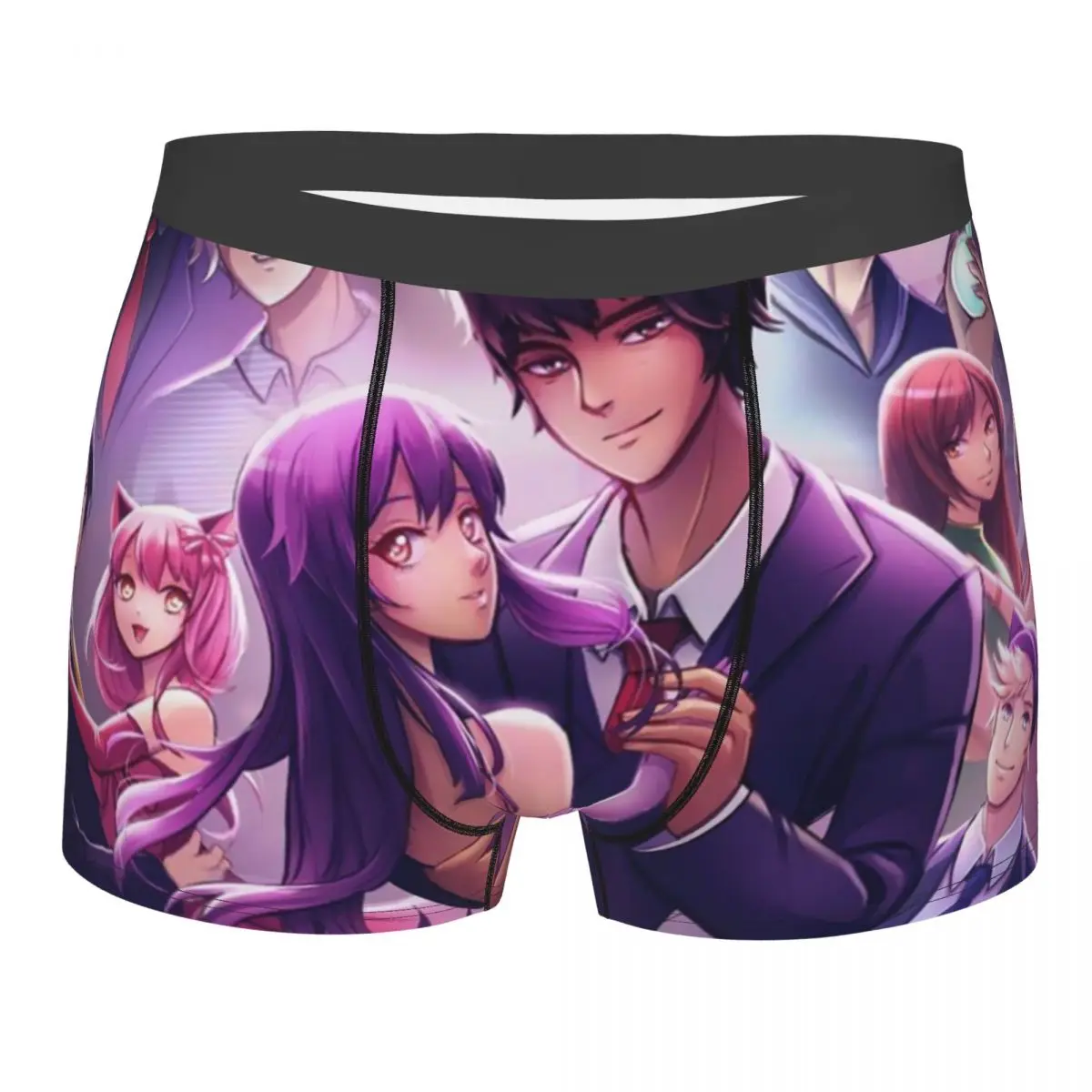 

Нижнее белье Aphmau на заказ, мужские эластичные трусы-боксеры Аниме Манга