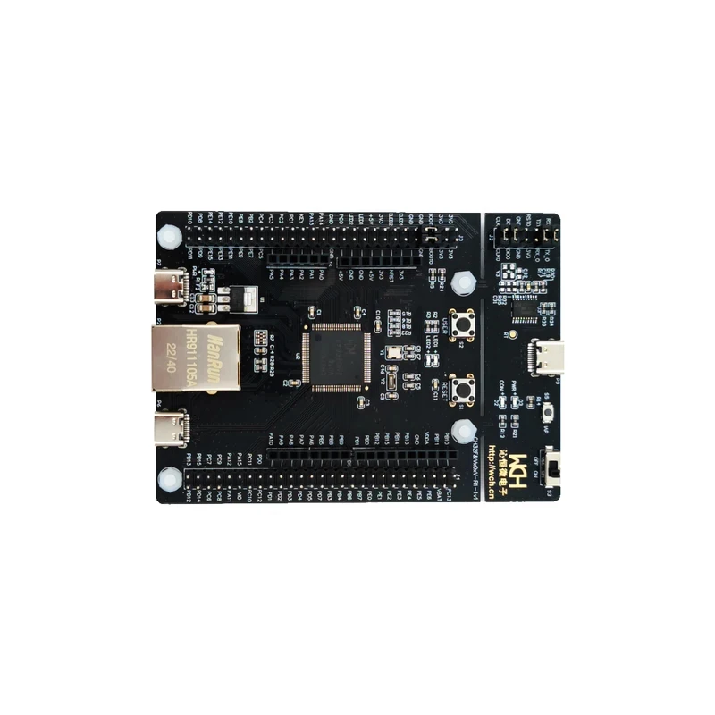 Фото CH32V307V-EVT-R1 Отладочная плата CH32V307 с микроконтроллером RISC-V, встроенной платой разработки Wch-Link и 8 портами UART №4