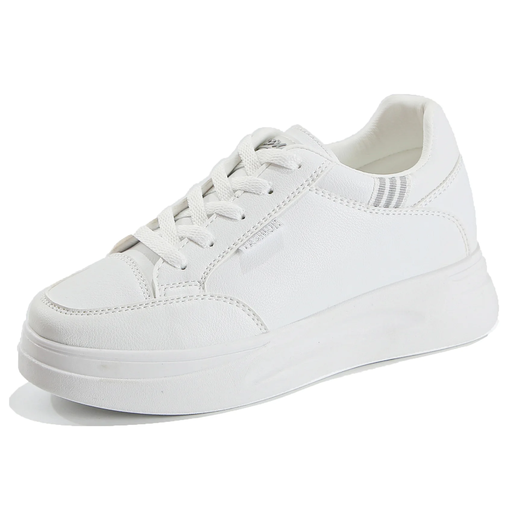 

White shoe increased within the new shoes white female xia joker breathable sponge thick soles sports leisure and simple