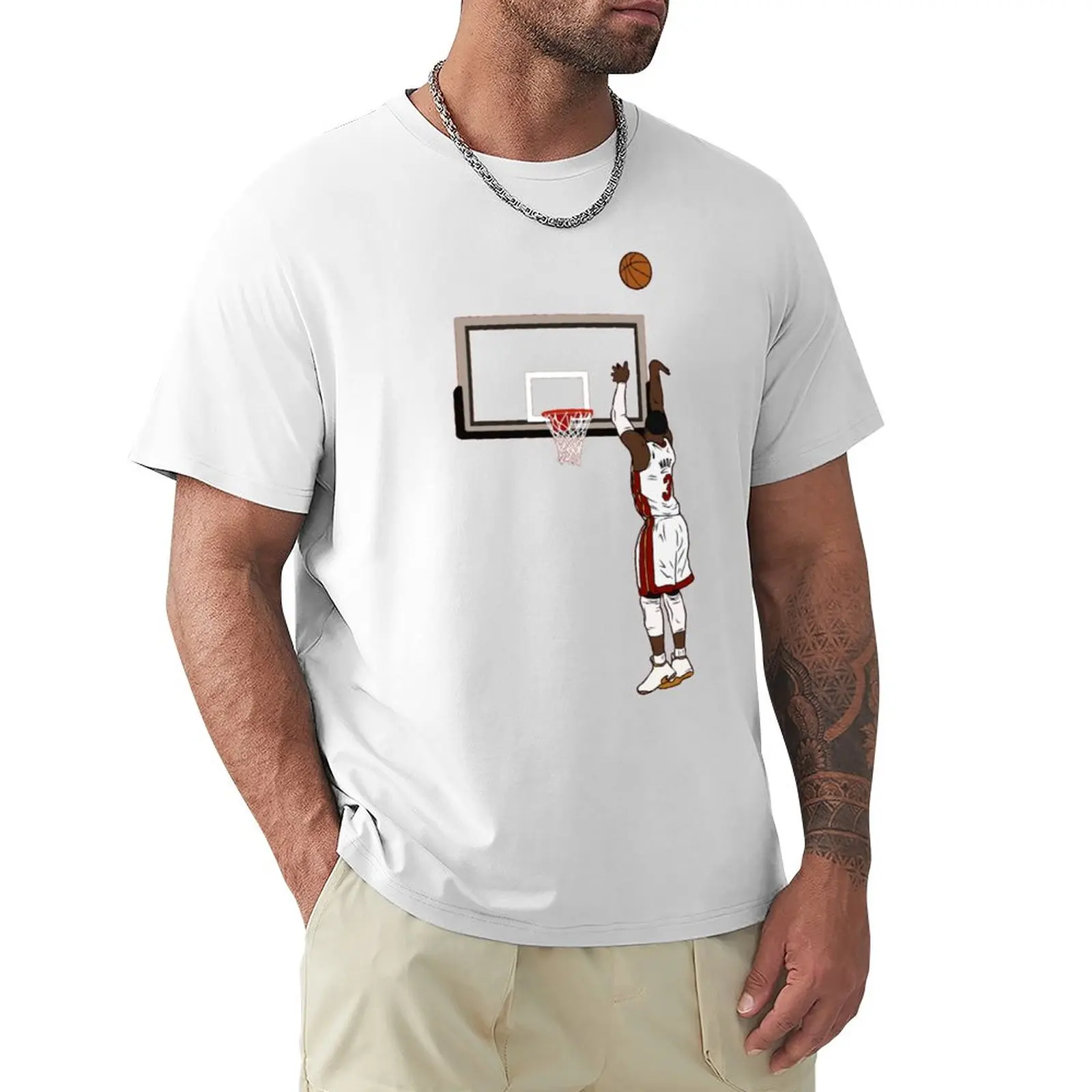 

Dwyaneer And Wade D-Wade WOW 2023 Basketball Stars (25) Basketballer Team Sport Kemp Classic High Grade Leisure Top Tee Eur