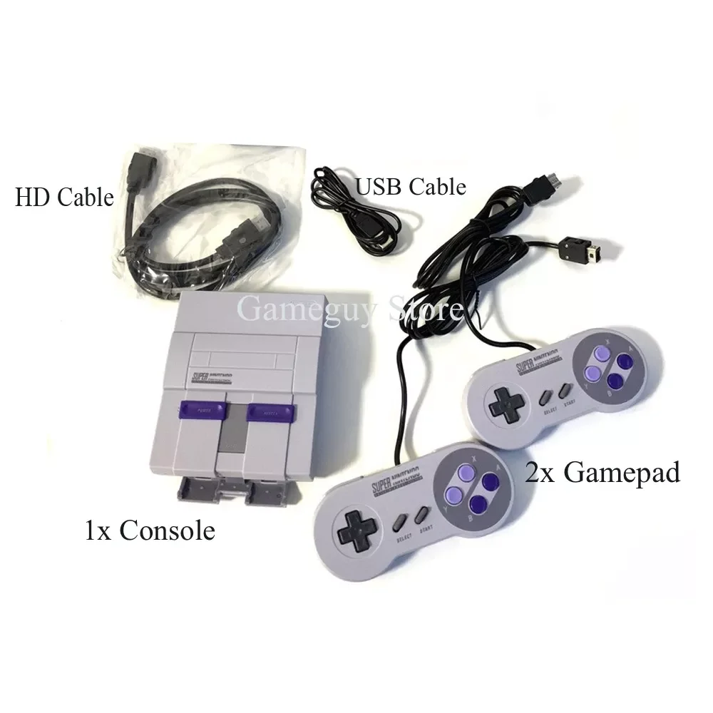 Игровая консоль SuperNES Nintendo, 21 игра, 16-битная игровая мини-консоль SNES, американская версия, 30 игр, поддержка Tf-карты (art.: 3920be2d31da5) - 3920be2d31da5