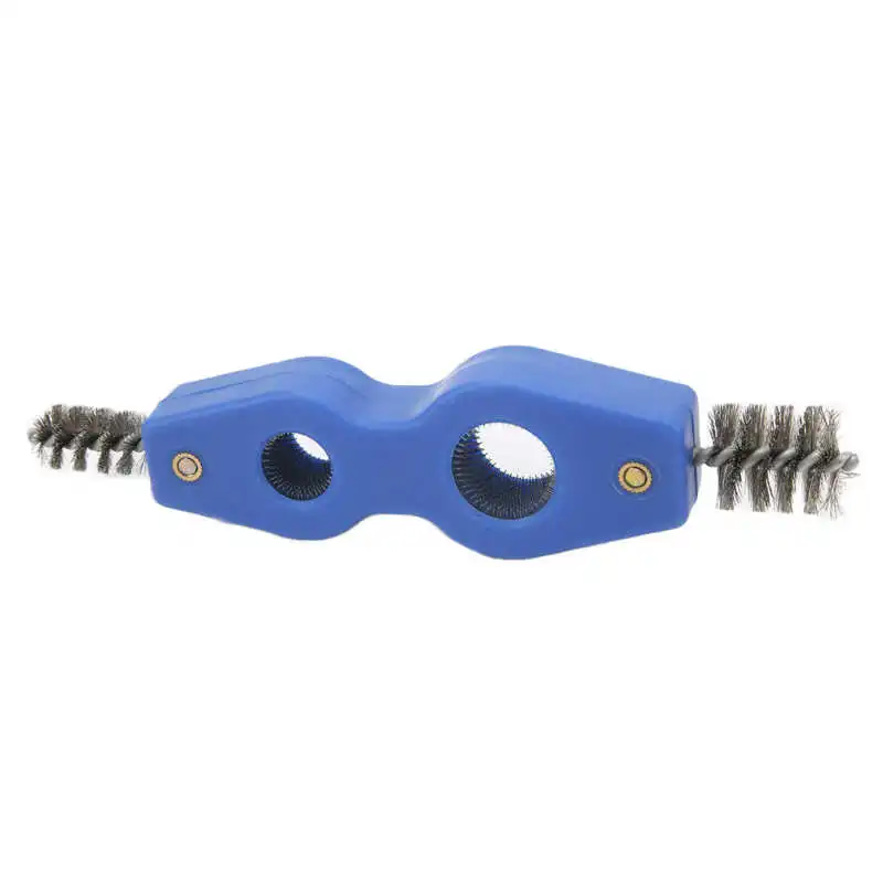 

4 in 1 Pipe Cleaner Tool Detritus Cleaning 4 Brush Heads Battery Terminal Cleaning Brush for Battery Terminals for Pipes