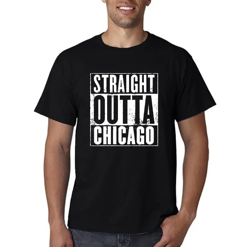 

Straight Outta Chicago T-Shirt - South Side North Cubs Bulls Bears - All Colors