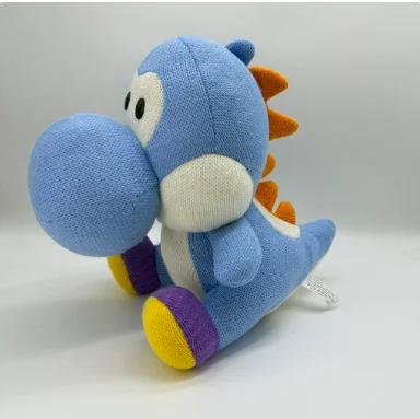 Фото В наличии: Плюшевая игрушка Super Mario Yoshi, плюшевая кукла, сувенир по мотивам игры, милая коллекционная фигурка для дома, подарок на день рождения для влюбленных. №2