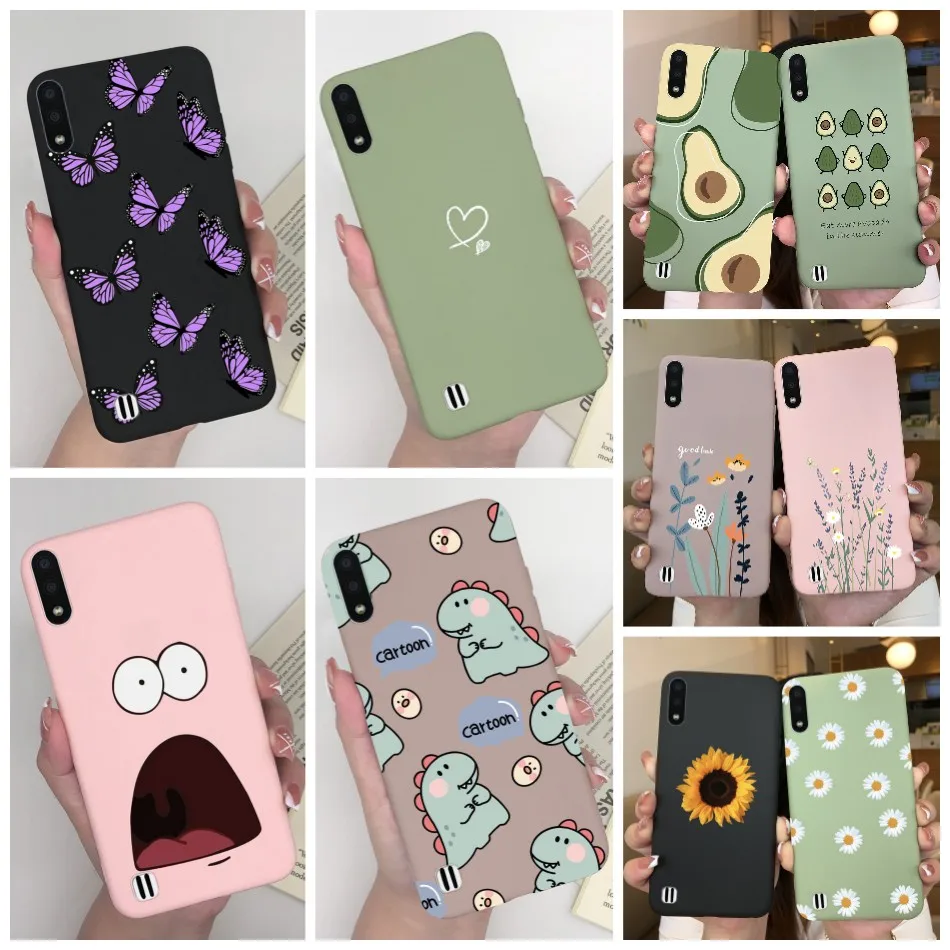 Чехол для Samsung galaxy A01 core, чехол для Samsung M01 core A 01, силиконовый мягкий чехол-накладка для samsung galaxy A01 core, чехол