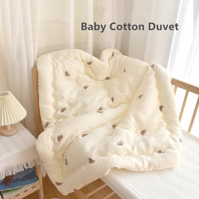 Четырехслойное Хлопковое одеяло 120*150 см Пеленальное Одеяло для новорожденных