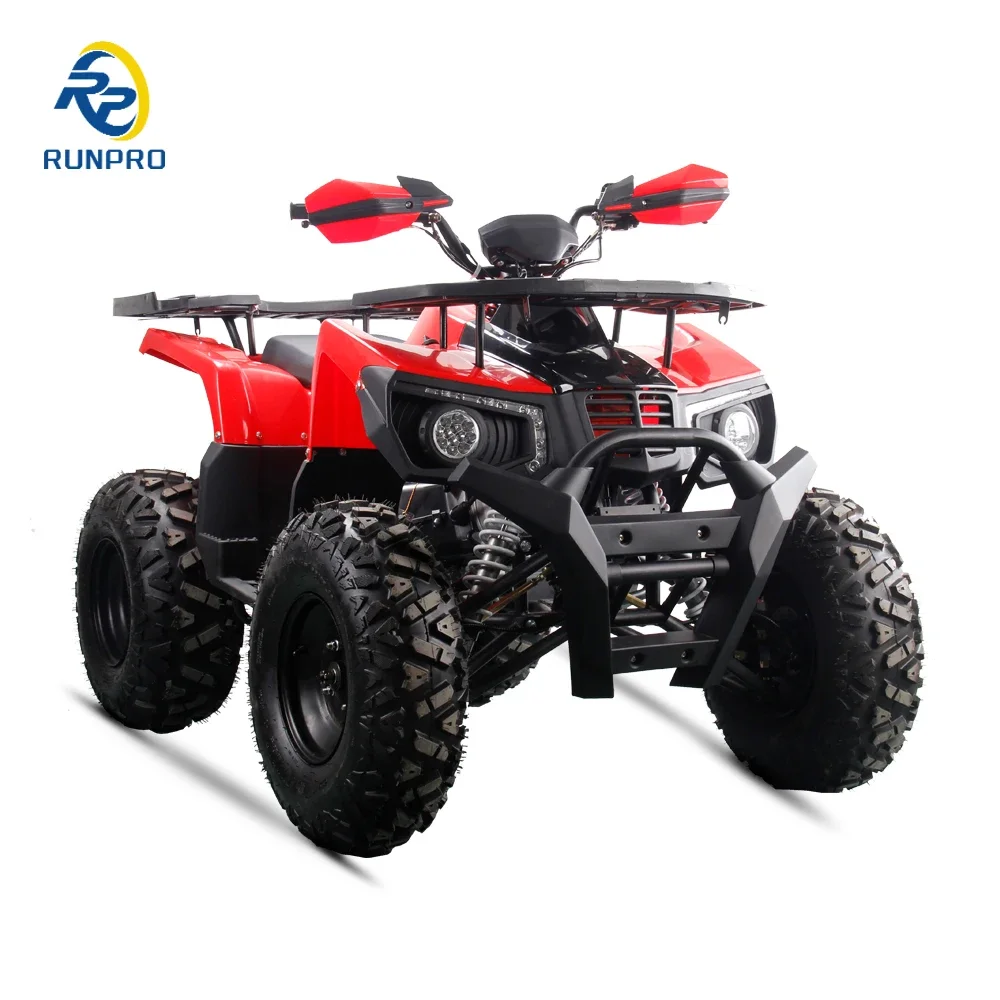 Взрослый 200CC бензиновый квадроцикл 10-дюймовый стальной 4-колесный с