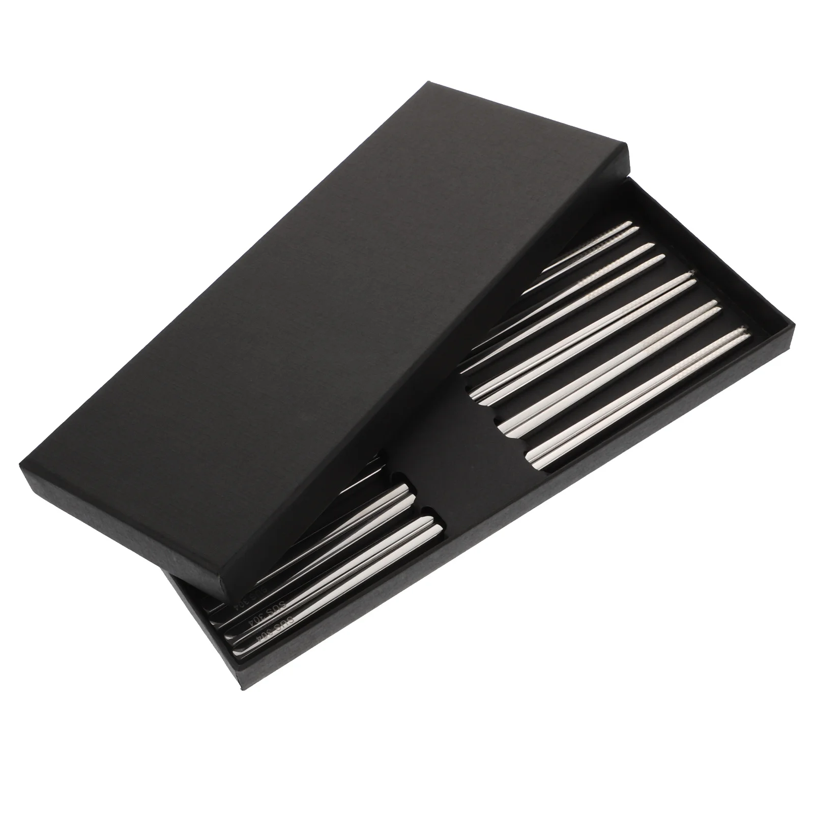 

5 Pairs Japanese Metal Chopsticks Japanese Chopsticks Japanese Style Chopsticks Reusable Chopsticks Travel Silverware