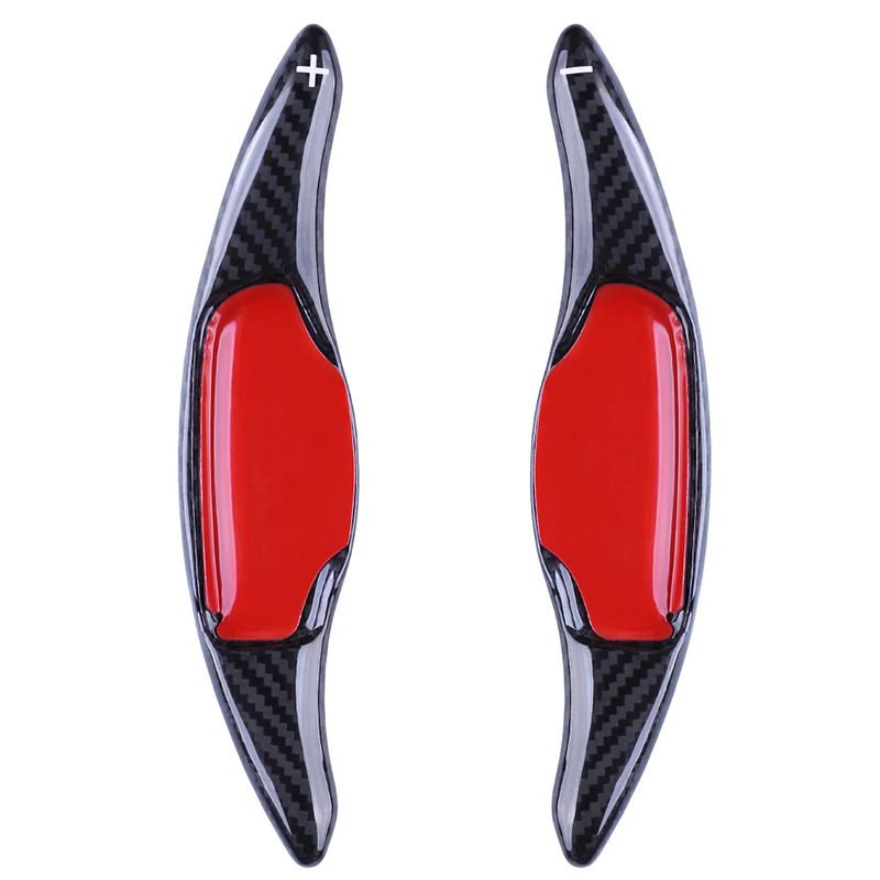 

Автомобильный рычаг переключения передач на руль из углеродного волокна, удлинитель переключения передач для KIA Stinger 2018-2020, автомобильные а...