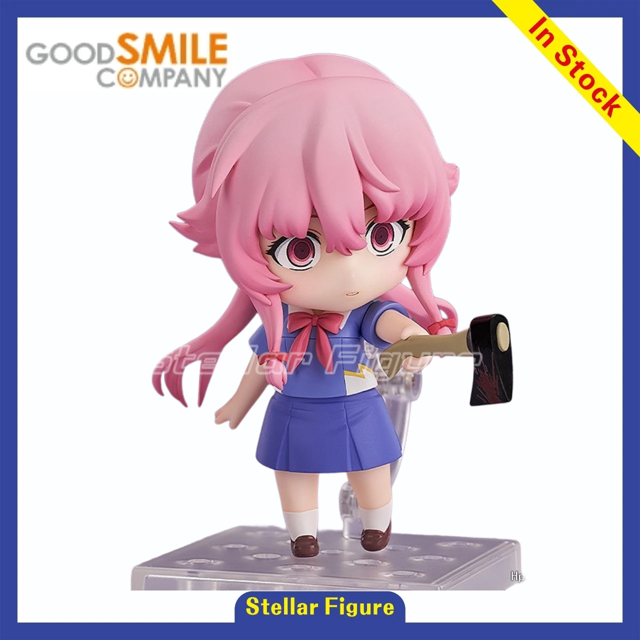 Фото 【SF】В наличии GSC Nendoron 2316 Future Diary Yuno Gasai: Коллекционная фигурка-модель, подарок №1