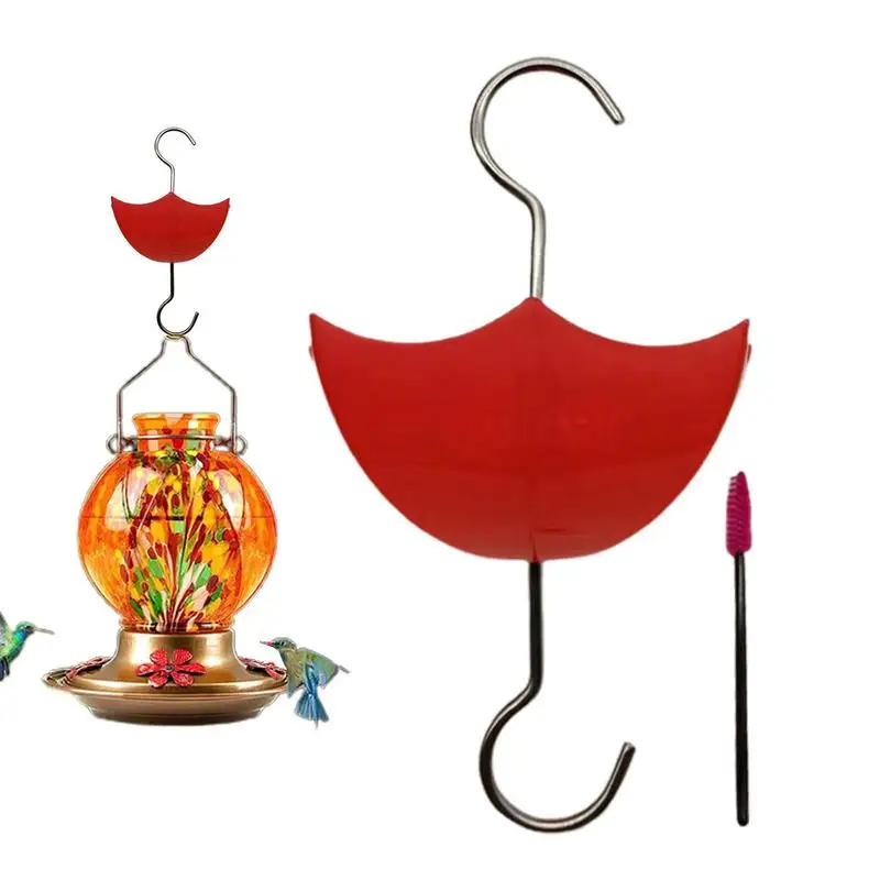 Flower Shape Feeder Accessory Moat Hooks Sturdy Leakproof Ant Guard Moat Hook For Patio Lawn Garden