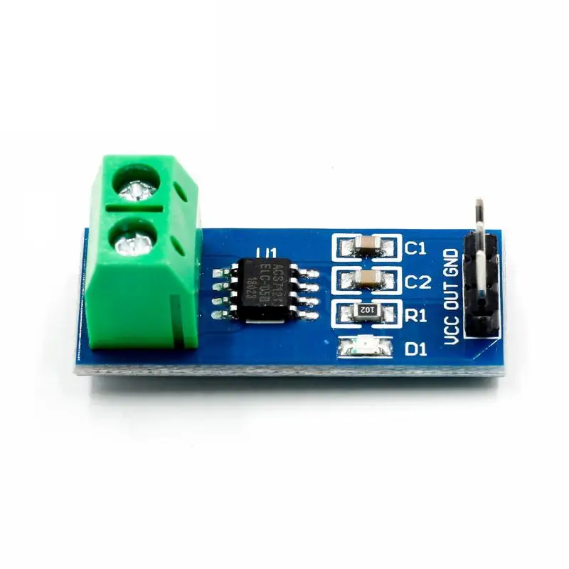 

Hot Sale ACS712 5A 20A 30A Range Hall Current Sensor Module ACS712 Module For Arduino 20A
