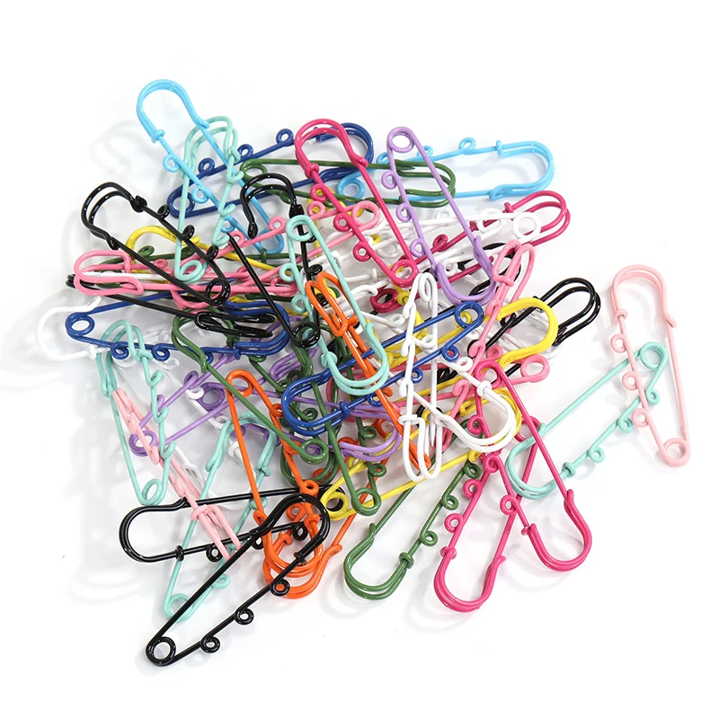 

10 шт., разноцветные булавки для шитья, 6 см