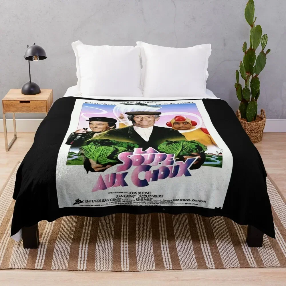 Винтажный суп Choux The Cabbage Soup 1981 классический постер из комедийного фильма Louis De Funes