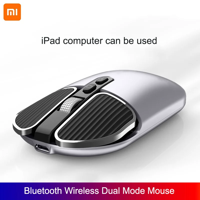 Xiaomi Mouse 2.4Ghz Wireless Bluetooth Dual Mode Computer Mouse Mute Charge Computer Office Ultra Thin Fashion Mini Mouse Best