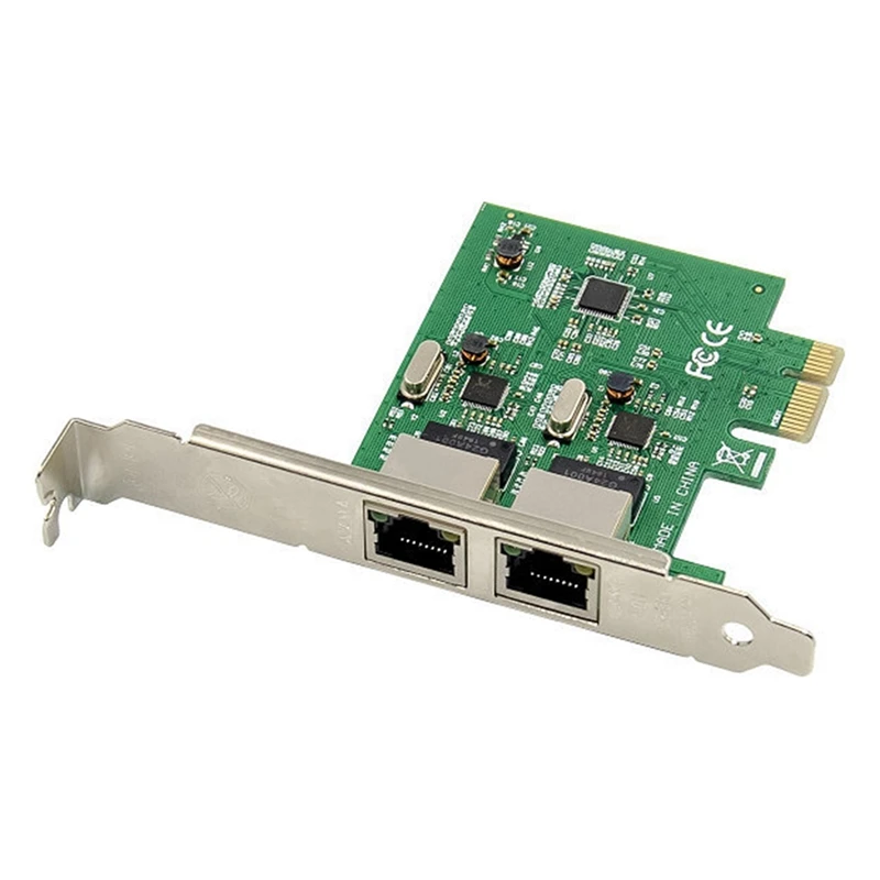 2 порта RJ45 Pcie X1 Dual Gigabit Realtek 8111F + ASM1082E фильтр чипсета PCI-E компьютерная Сетевая карта