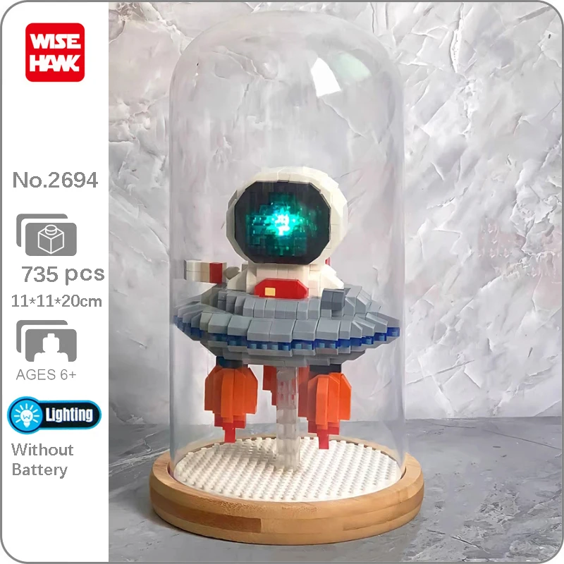

Космонавт Weagle 2694, Космический астронавт, космонавт, НЛО, космический корабль, фотография, фототехнические детали, строительные игрушки в коробке
