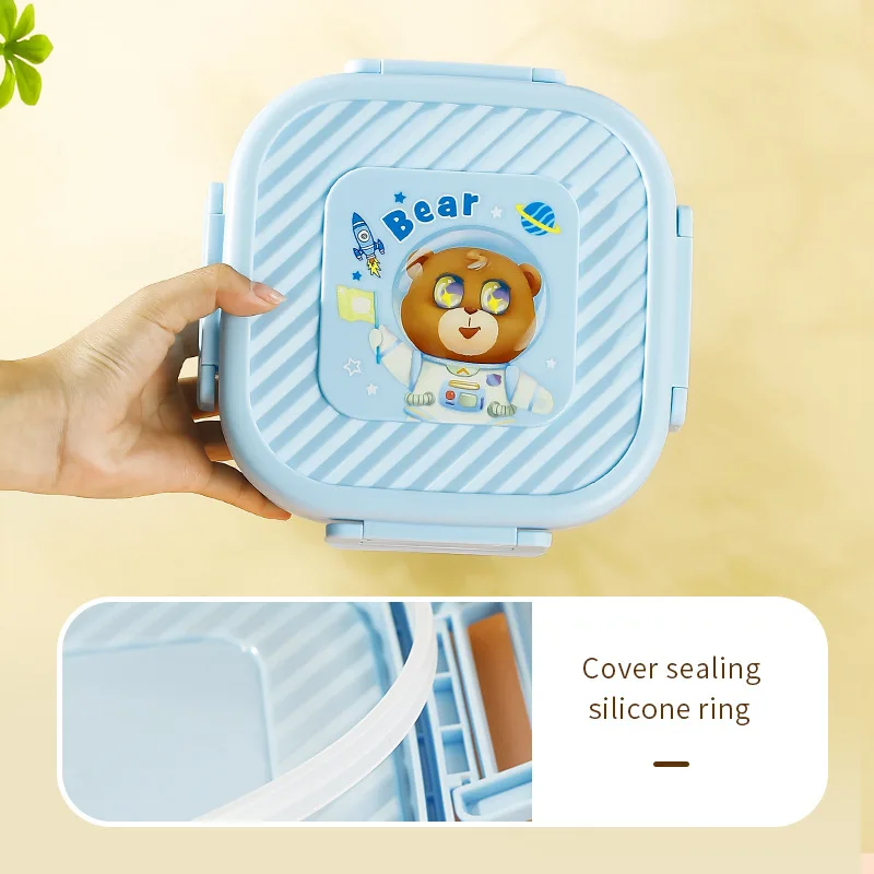 Детский Ланч-бокс С Единорогом - Герметичный Контейнер Для Хранения В