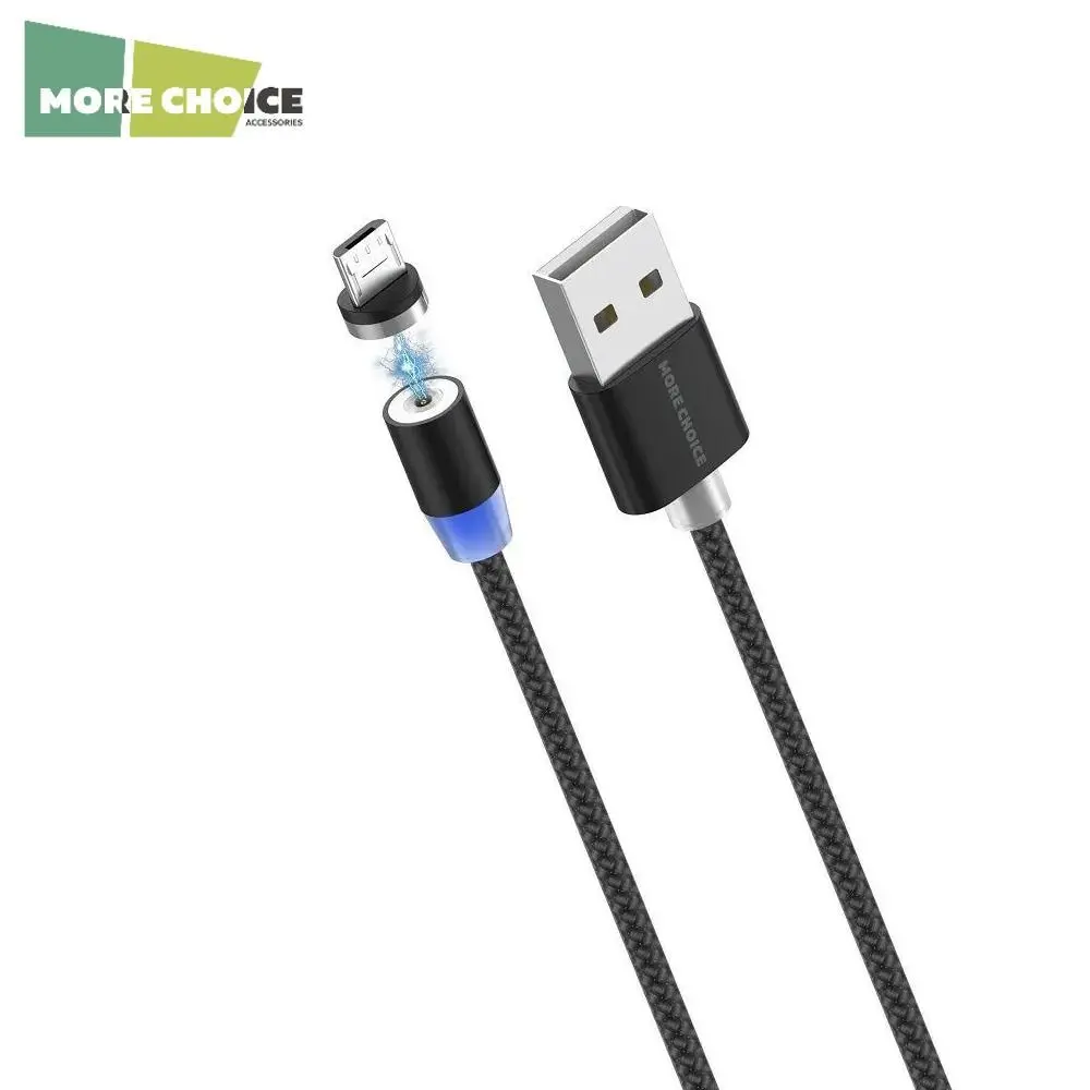 Дата-кабель More choice K61Sm 1м Smart USB 3.0A для micro Magnetic | Мобильные телефоны и аксессуары
