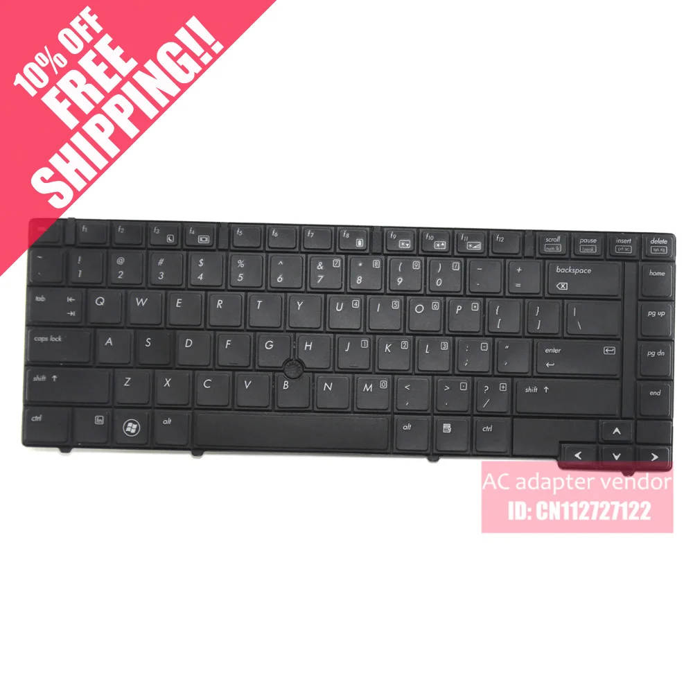 Английская клавиатура для ноутбука HP Elitebook 8440P 8440W 8440