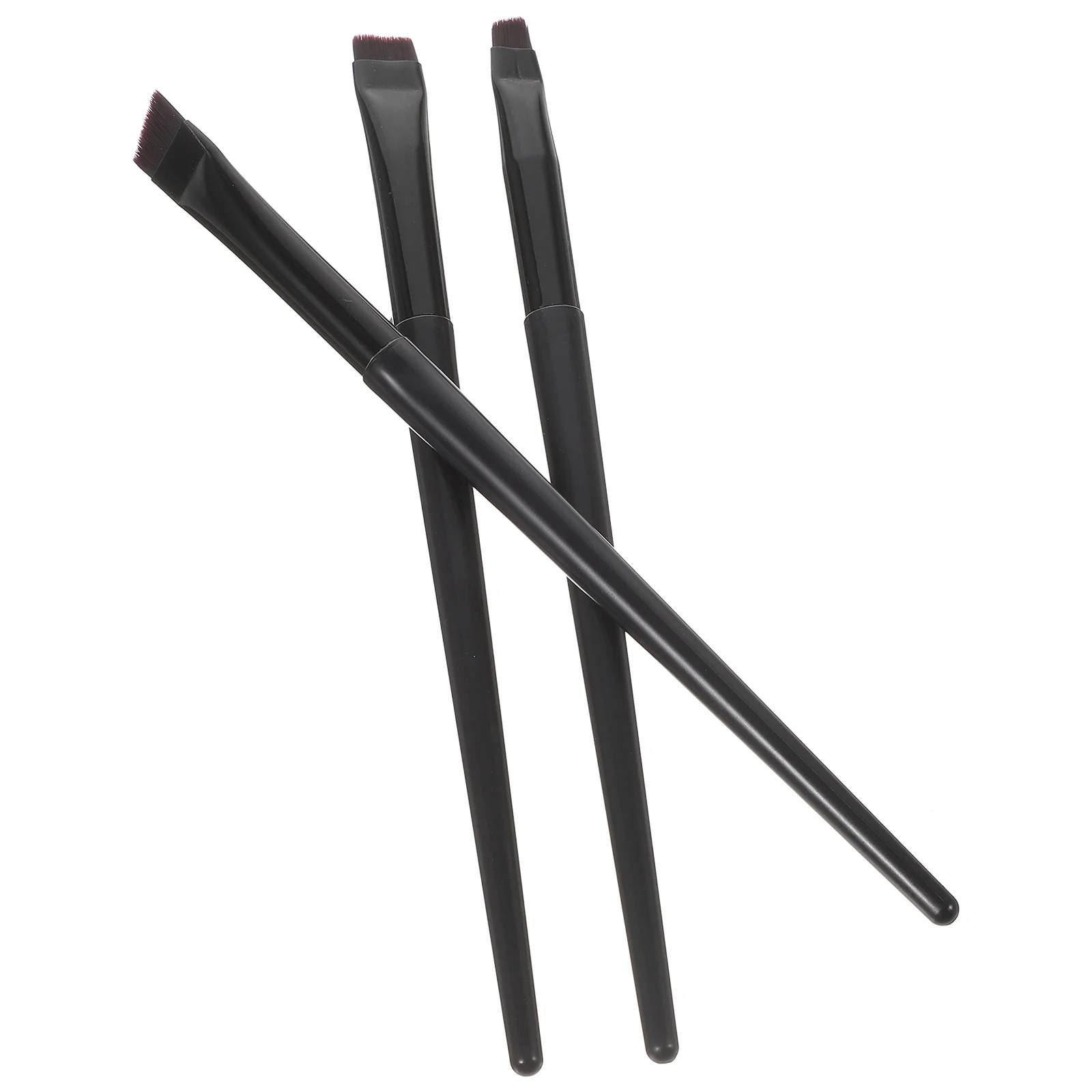 

3pcs Eyebrow Eyeliner Brushes Makeup Brushes Eye Makeup Tools Makeup Supplies