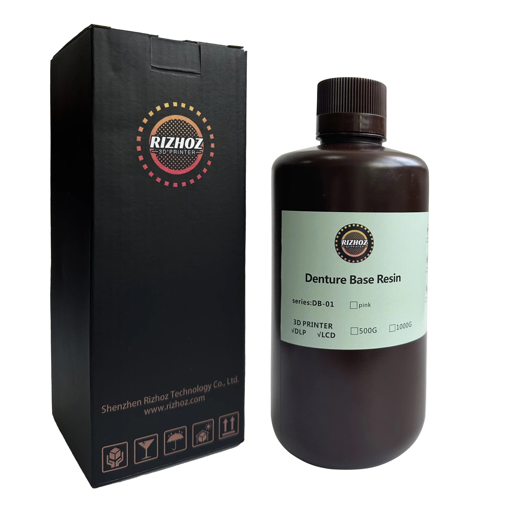 Смола для 3D принтера RIZHOZ прочная высокоточная идеально подходит обычных зубных
