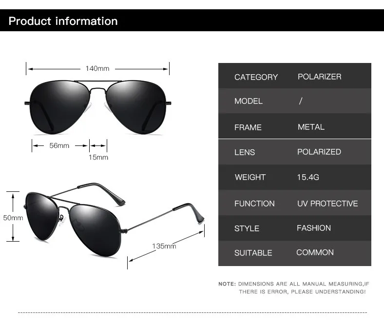 Солнцезащитные очки поляризационные UV400 для мужчин и женщин модные брендовые