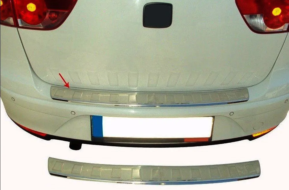 

Seat Arona 2017- Chrome Rear Bumper Protector Scratch Guard Stainless Steel WN Inox WN-0289