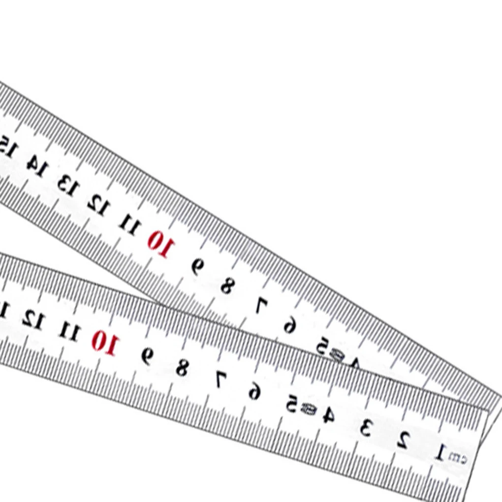 

2pcs 90 Degree Square Metric Ruler Right Angle Ruler Straight Edge Ruler Woodworking Measuring Tool