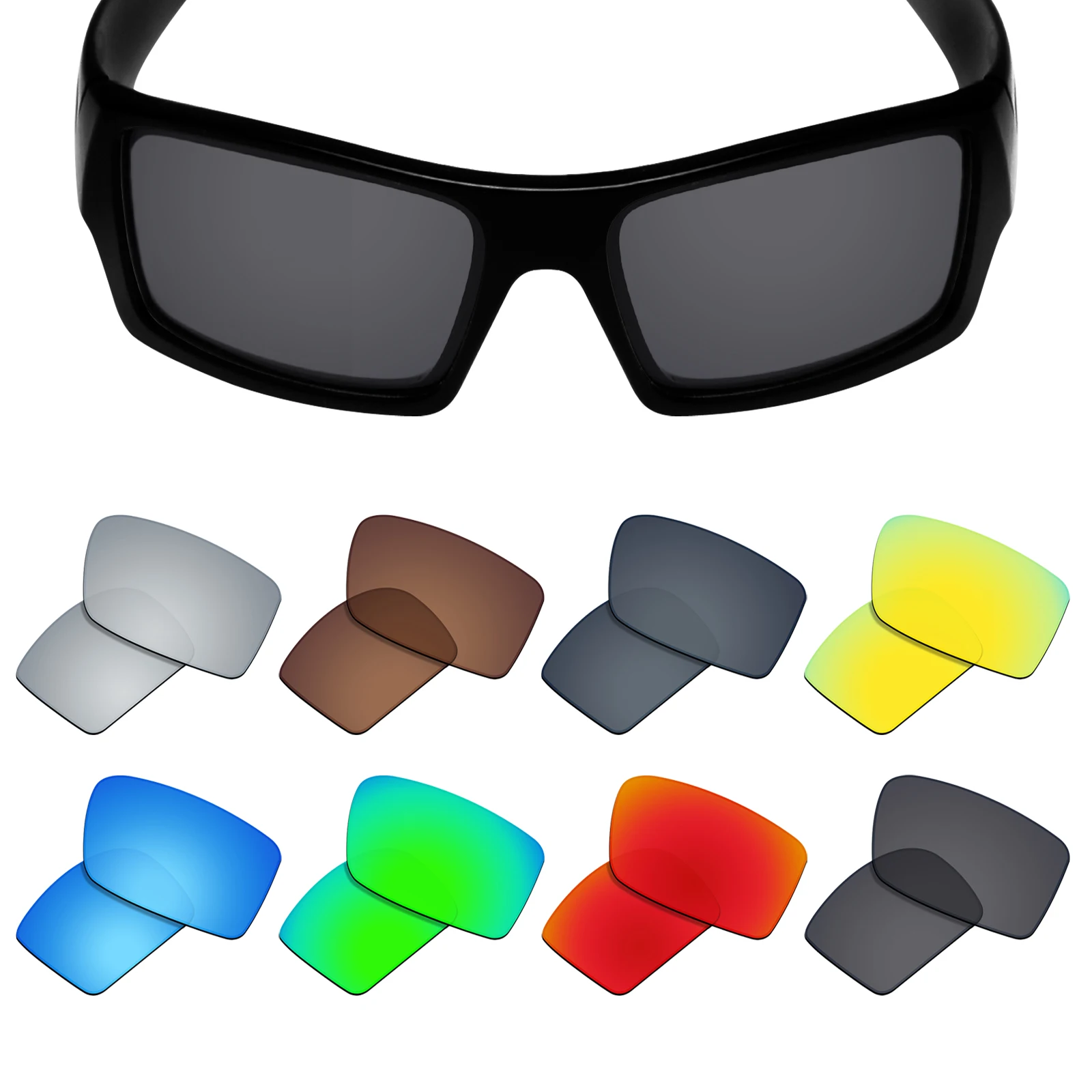 Сменные поляризованные линзы SmartVLT для солнцезащитных очков Oakley Gascan OO9014 60