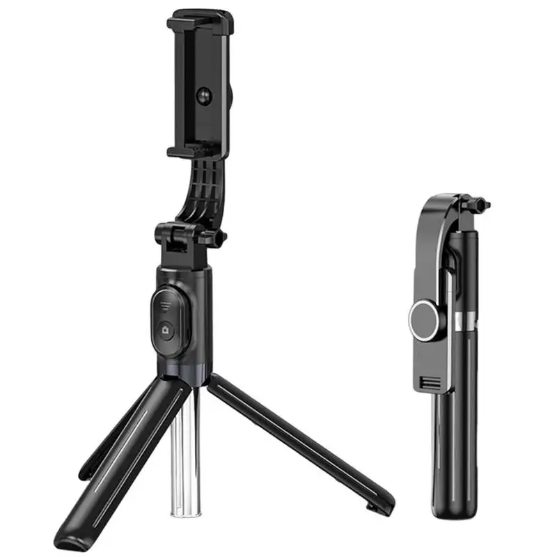Phone Tripod Wireless Selfie Stick Tripod Telescopic Stainless Steel Selfie Rack For Phone Camera Video Selfie Life Record