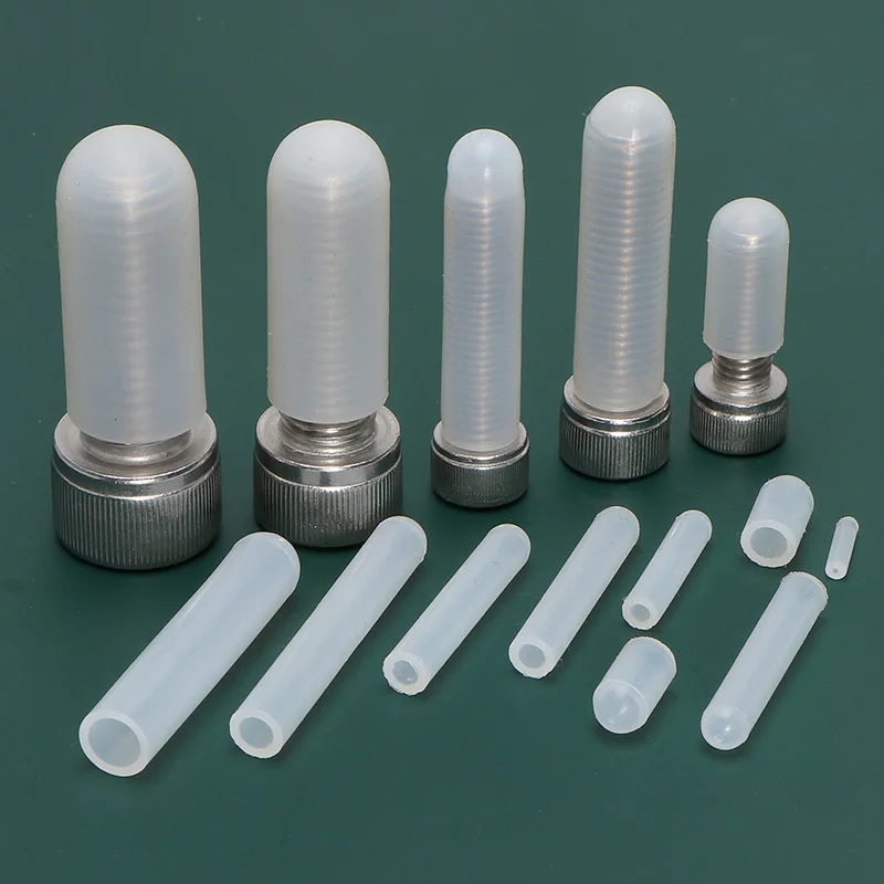 

Plug Cap Rubber Silicone Lid Silicone Sleeve Cap Cover High Temperature Thermostability Rubber Screw Thread Plugs Decorative