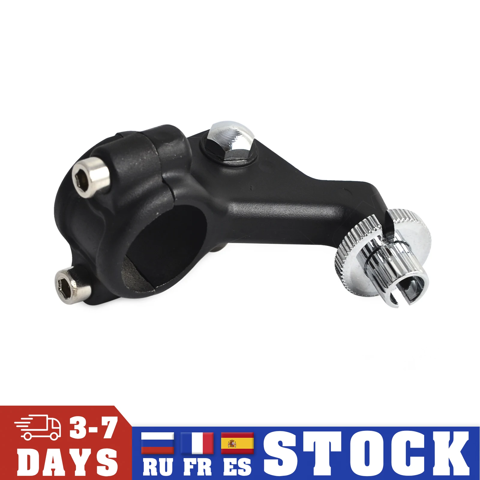 

Style Clutch Lever Bracket Perch Black 53172-KAE-730 For Honda XR400R 1996-2004 CR125 1996- 2003 CR250 1997-2003 CR80 1996-2002