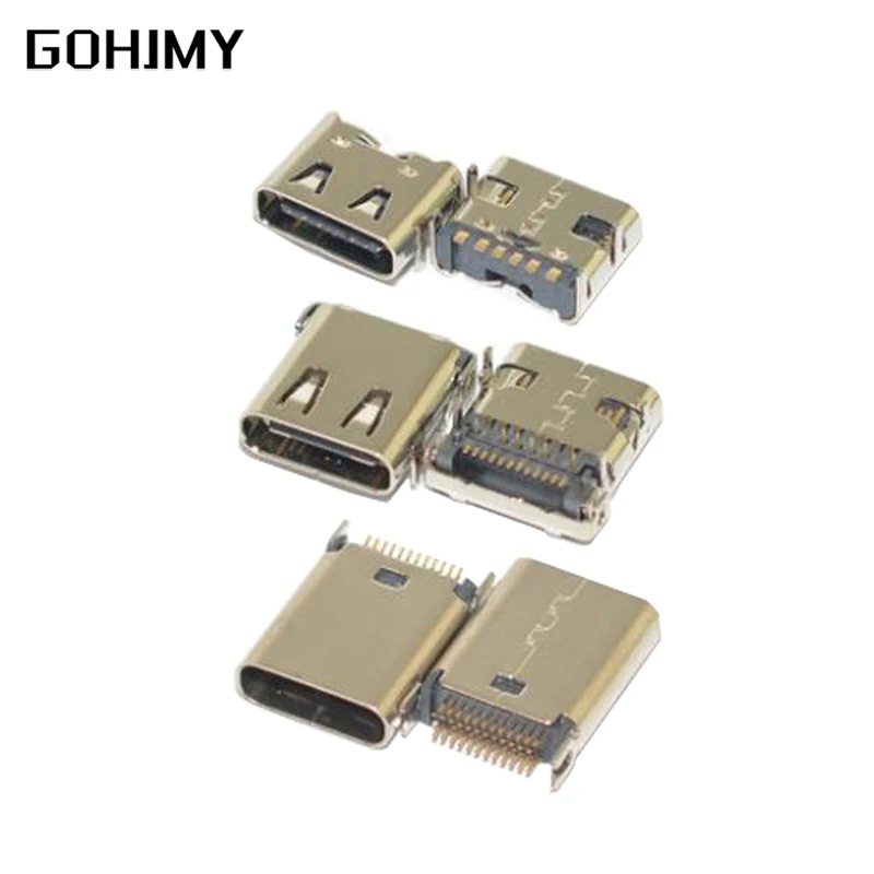 

Разъемы TYPE-C USB GOHJMY 6/16/24 PIN