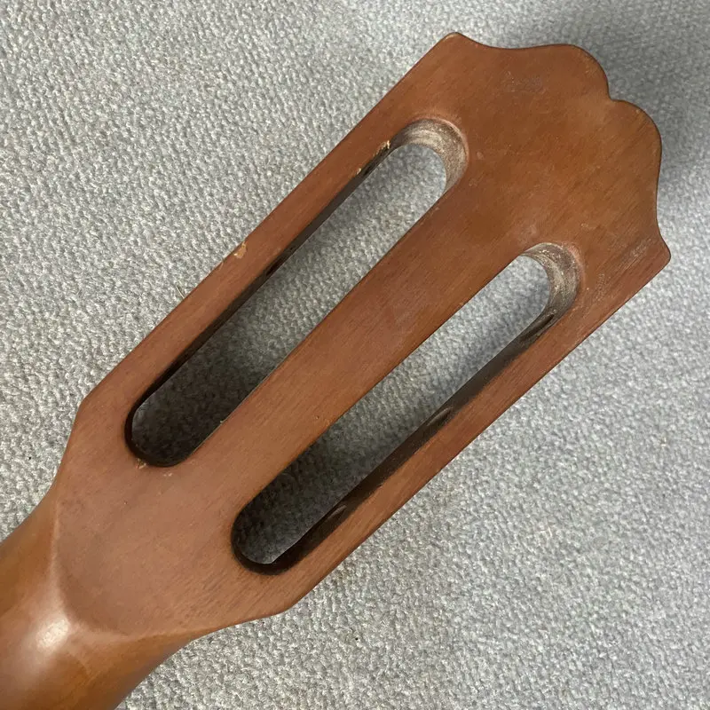 JN178 Классическая 6-струнная бесшумная электрогитара гриф 22 лада красное дерево +