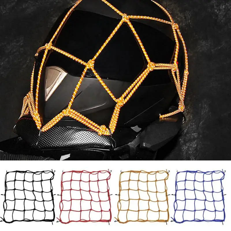 

Motorcycle Luggage Net Cover Motorcycle Cargo Organizer Nets Motorbike Gears Net Helmet Holder Motorcycle Luggage Bungee Holder