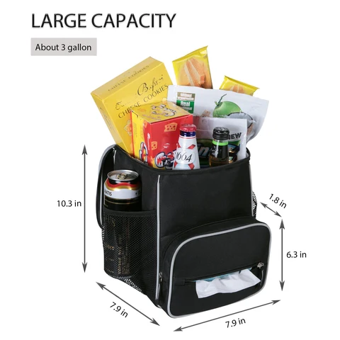 Автомобильный органайзер, сумка для хранения в багажник, вместительная Автомобильная многофункциональная коробка для хранения инструментов, сумка для хранения, поддержания порядка, органайзер в багажник автомобиля, сумка