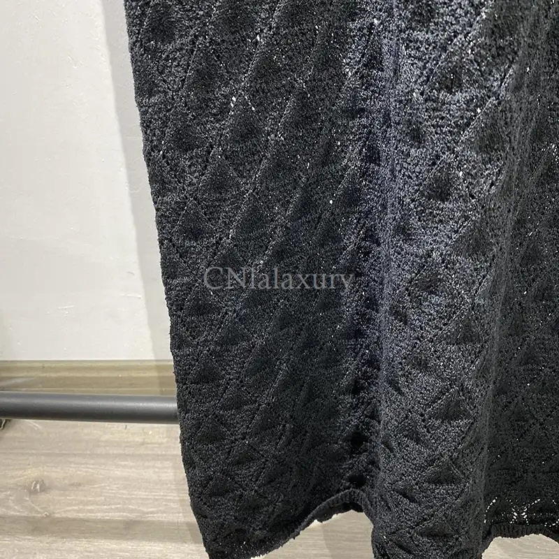 Платье CNlalaxury женское с открытой спиной длинное облегающее платье средней длины