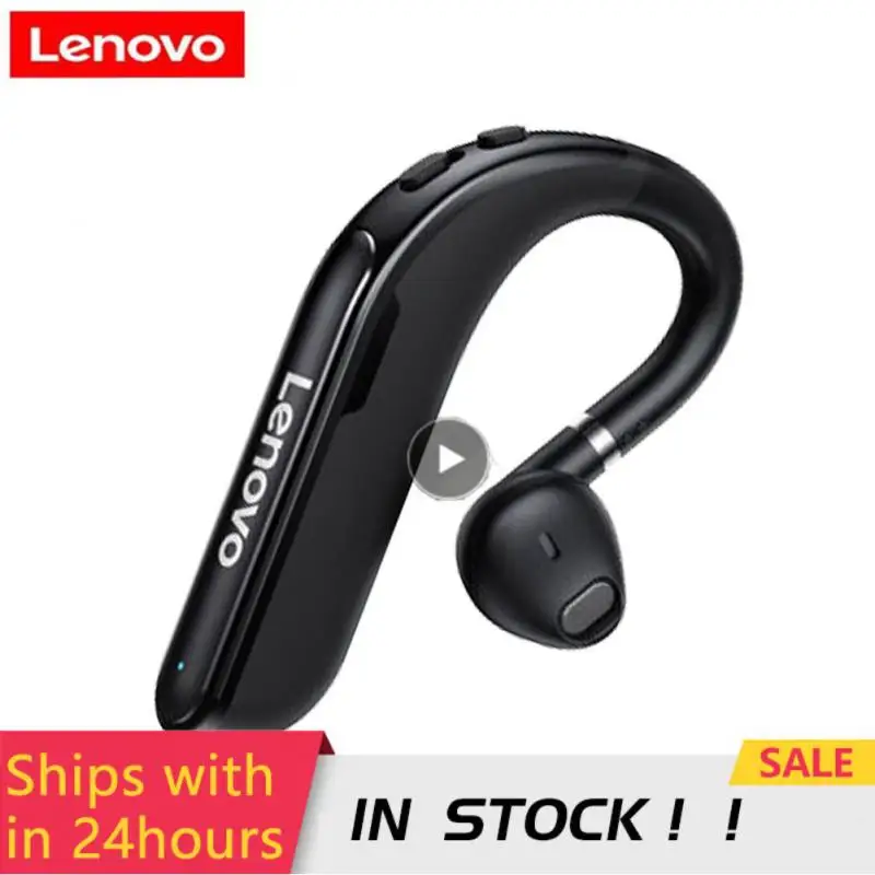 For Lenovo TW16 Ear Hook Wireless Earphone Bluetooth 5.0 Earhook Earbud IPX5 Waterproof Headset With Mic For Driving Meeting