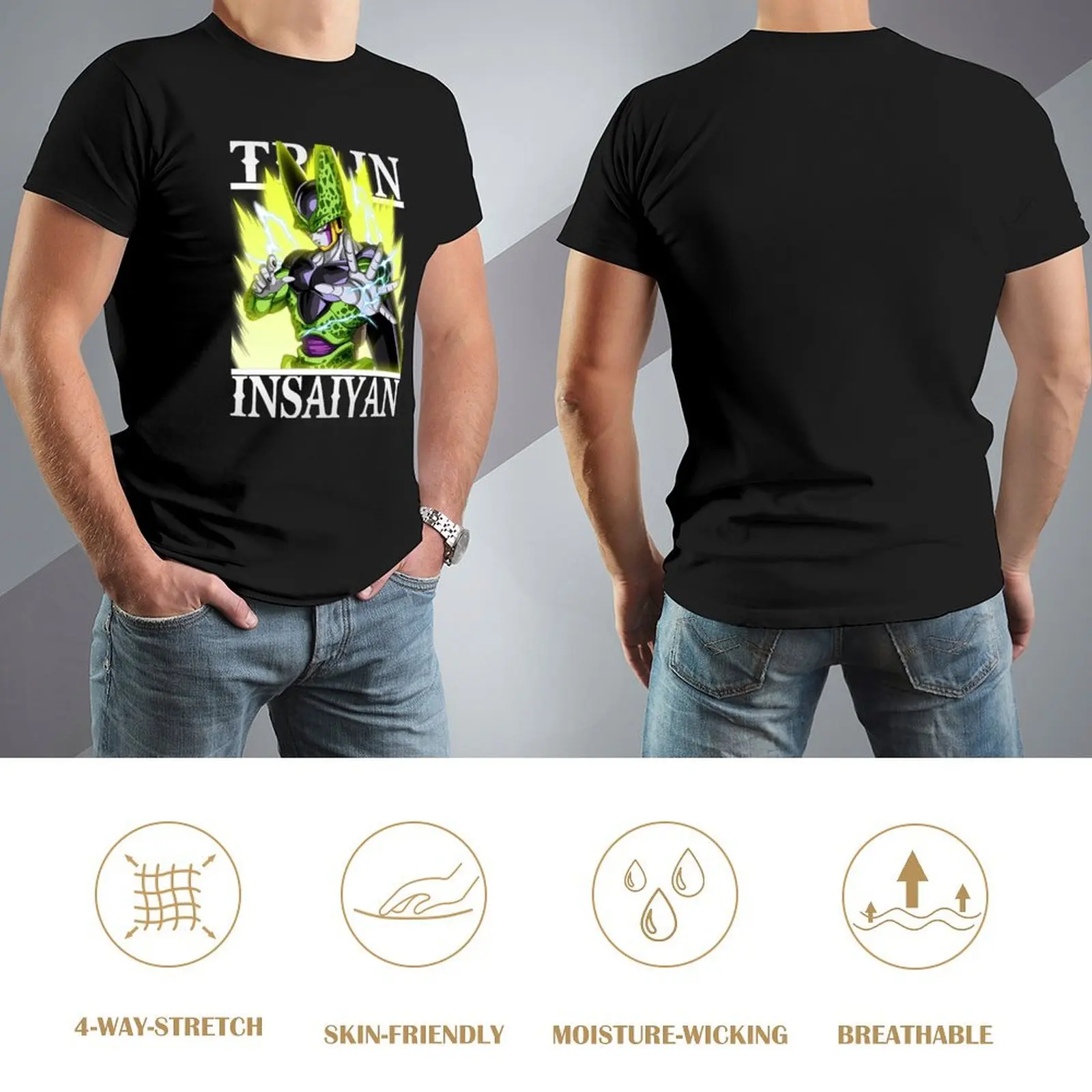 Футболка Train Insaiyan Super Perfect Cell DB/DBZ/DBGT/DBS