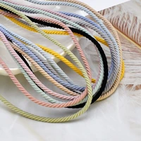 10 meter 2 5mm diy elastic cord round rubber band nylon band wavy pattern quality jewelry sewing accessories garment tag